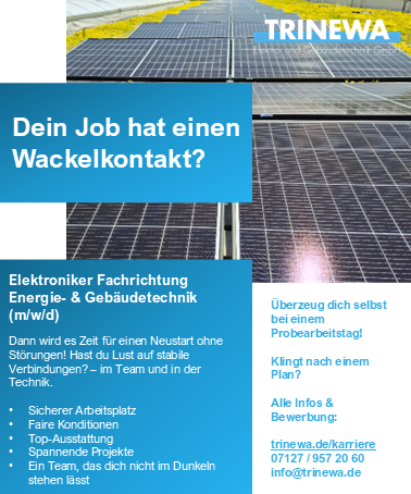 Stellenanzeige Fachkraft